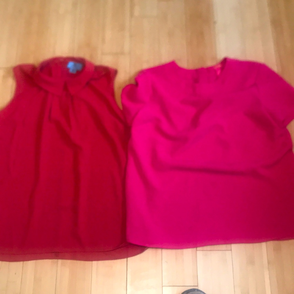 CeCe and Catherine blouses small and medium